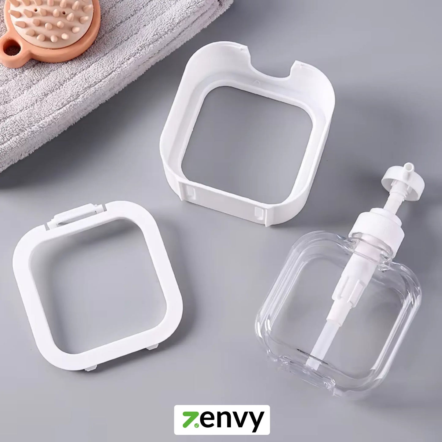 Soap Dispenser Sri Lanka | Refillable Square Liquid Soap Dispenser