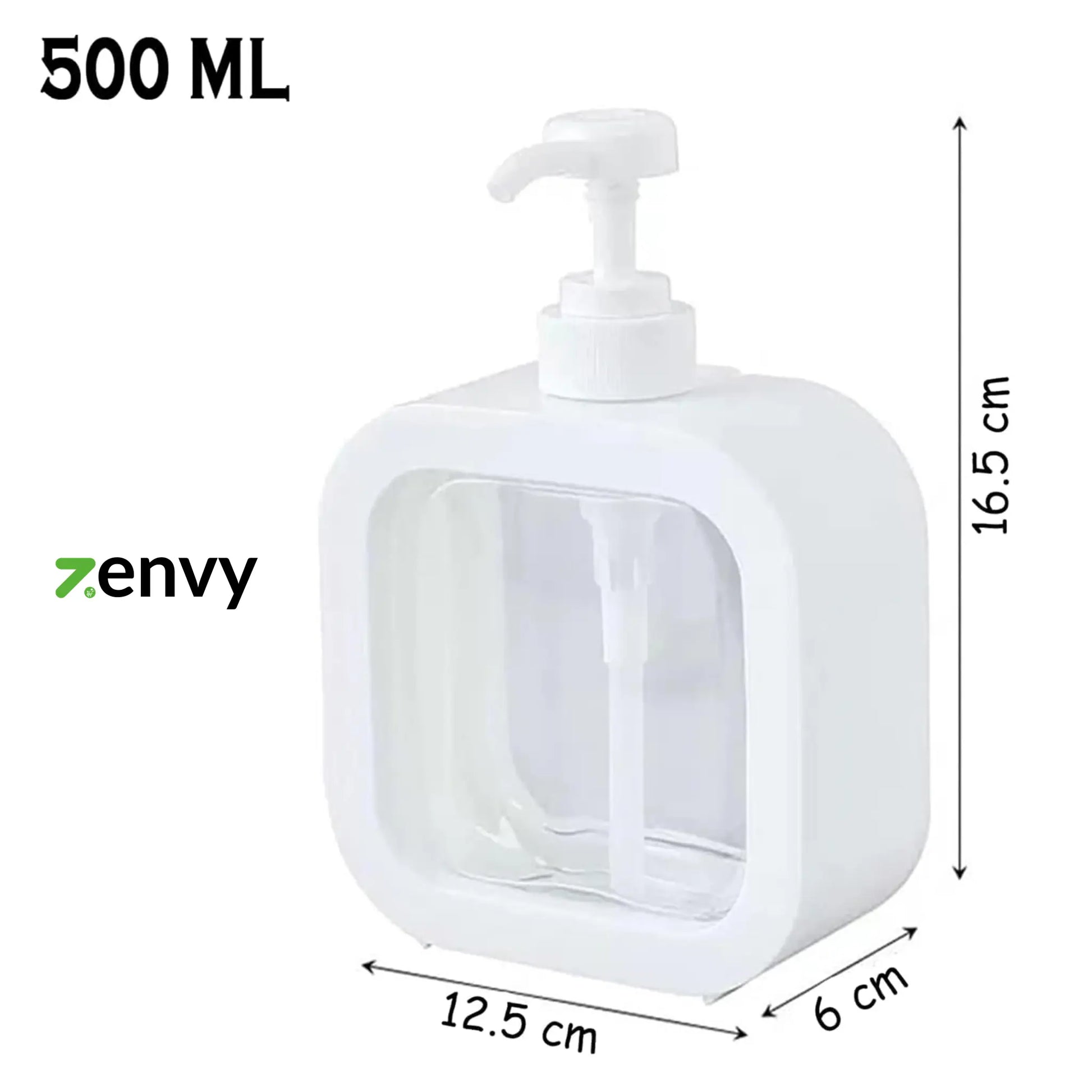 Soap Dispenser Sri Lanka | Refillable Square Liquid Soap Dispenser