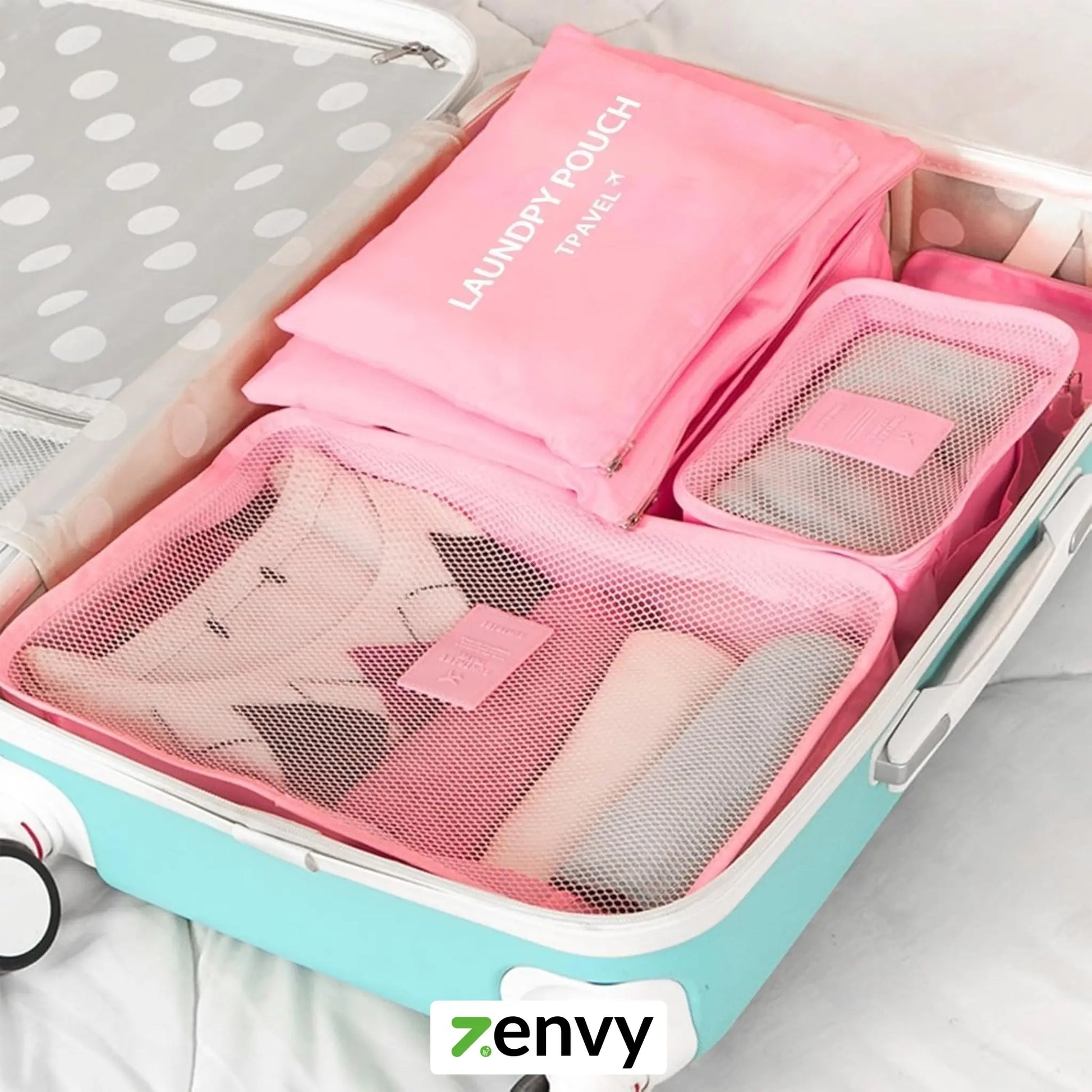Travel Bags Best Price in Sri Lanka | 6 in 1 Packing Cube Luggage Set