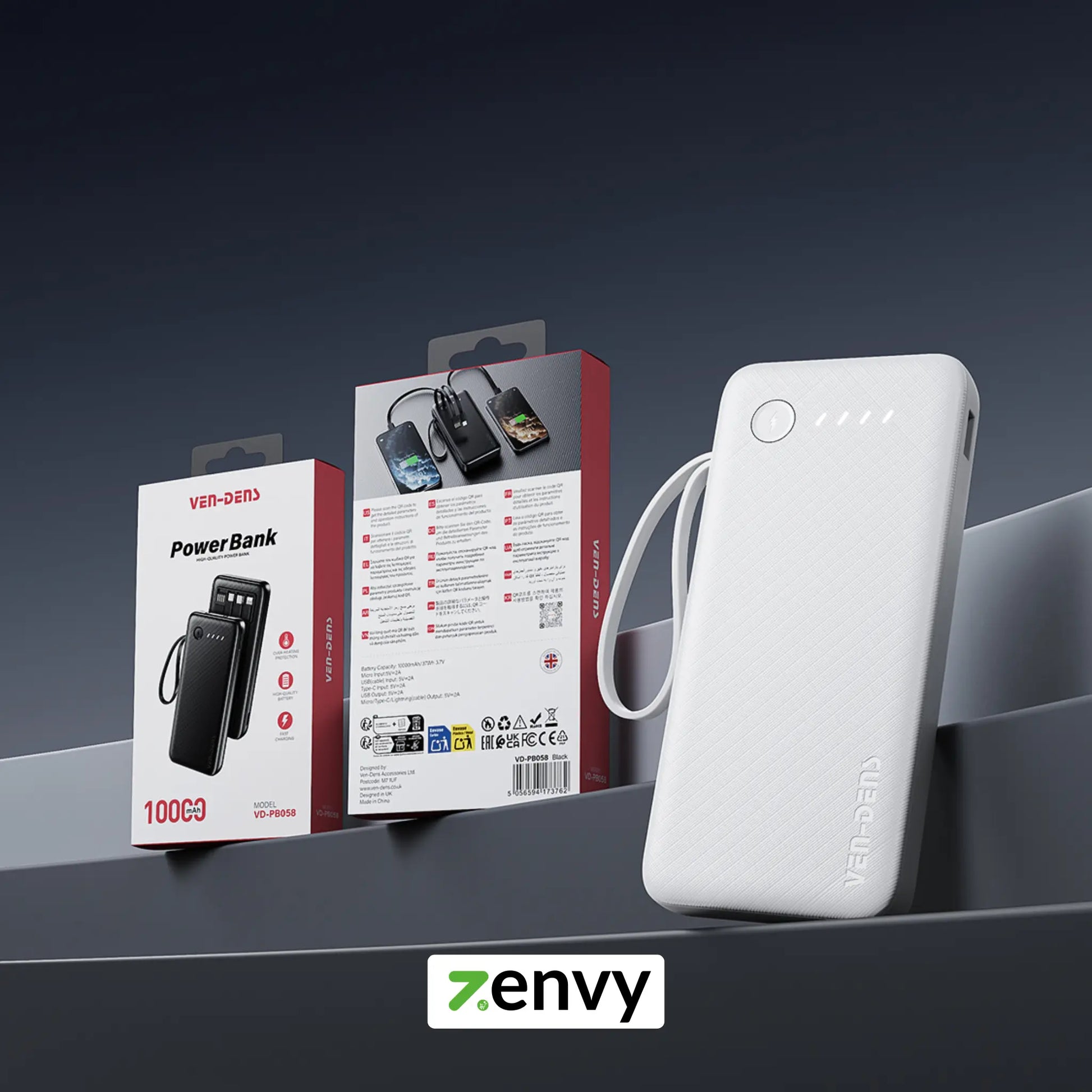 VEN-DENS 10000mAh Power Bank At online Best Price in Sri Lanka 