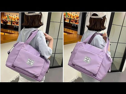 Large Capacity Folding Travel Bag For Women